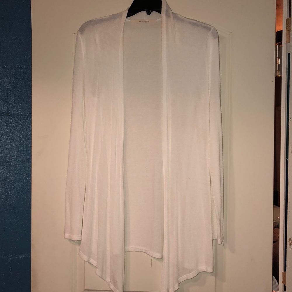 Hawthorn cardigan, white size S